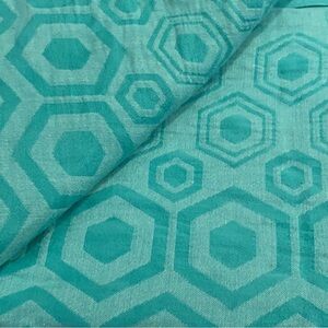 Natibaby Bee Loved Wrap Linen / Cotton Blend Beautiful Teal Color Gender Neutral